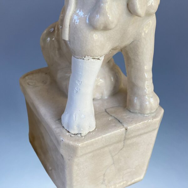 (Clearance) TWO - Chinese Blanc de Chine ‘Foo Dogs’ - Image 6