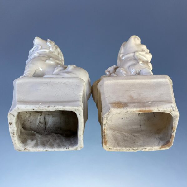 (Clearance) TWO - Chinese Blanc de Chine ‘Foo Dogs’ - Image 11
