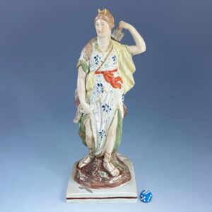 (Clearance) Staffordshire Pottery - Large Figure of Diana the Huntress