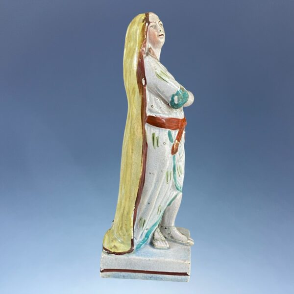(Clearance) Staffordshire Pottery Figure of HOPE - Image 5