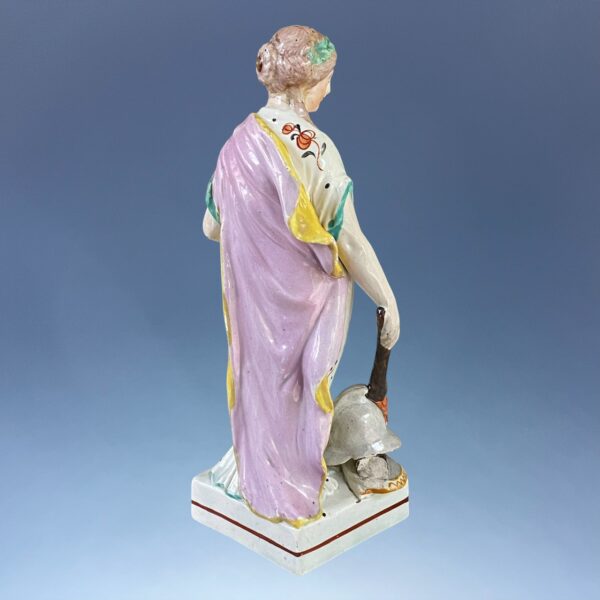 (Clearance) Staffordshire Pottery Figure of Peace - Image 3