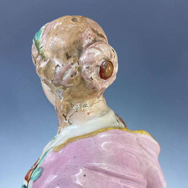 (Clearance) Staffordshire Pottery Figure of Peace - Image 7
