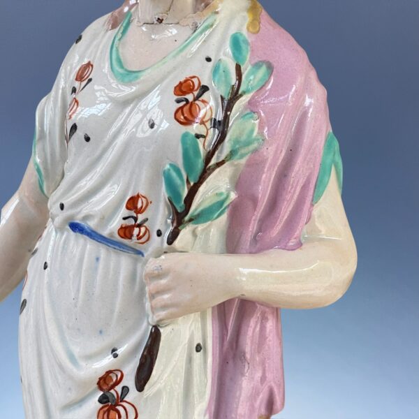 (Clearance) Staffordshire Pottery Figure of Peace - Image 9