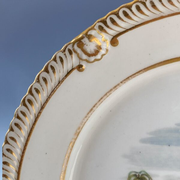 (Clearance) Pair of C19th Grainger Worcester Porcelain Plates. - Image 3