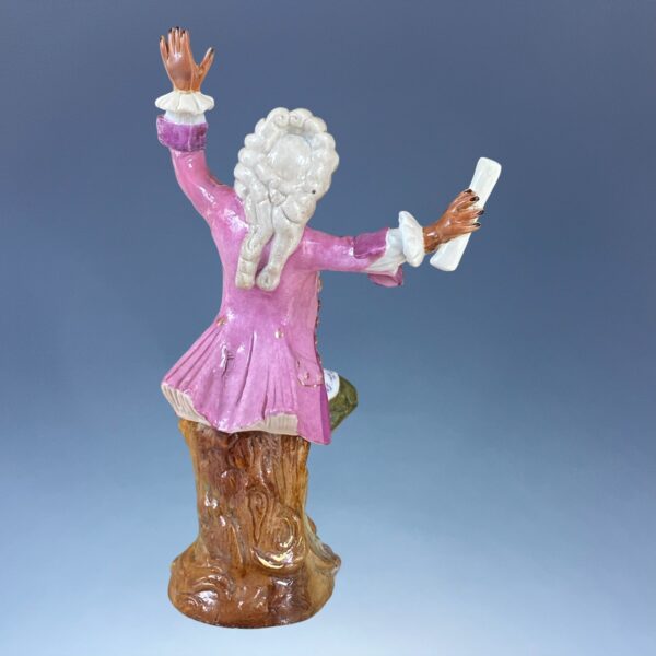 (Clearance) Meissen Style Monkey Band Figure ‘The Conductor’ - Image 6