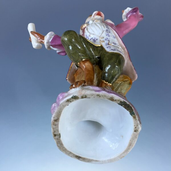 (Clearance) Meissen Style Monkey Band Figure ‘The Conductor’ - Image 9