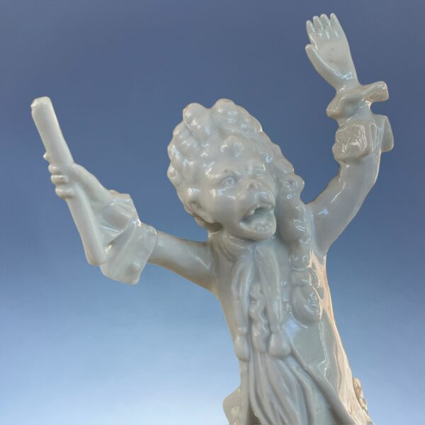 (Clearance) Meissen Style Monkey Band Figure ‘The Conductor’ - Image 2