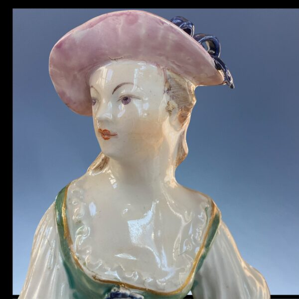 (Clearance) Derby Porcelain Figure - Shepherdess. (a) - Image 2