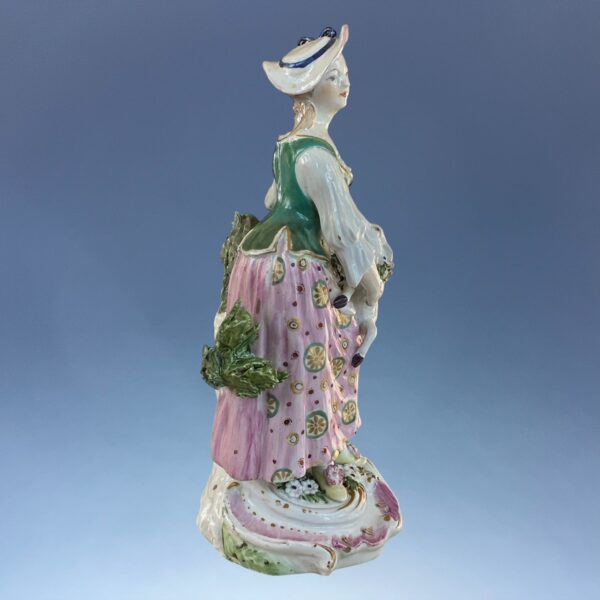 (Clearance) Derby Porcelain Figure - Shepherdess. (a) - Image 9