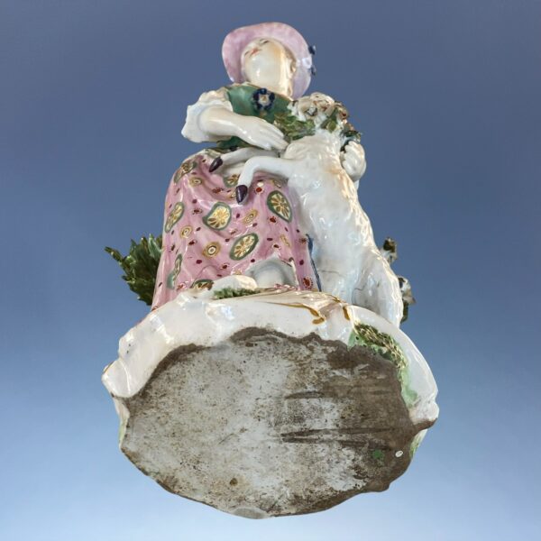 (Clearance) Derby Porcelain Figure - Shepherdess. (a) - Image 12
