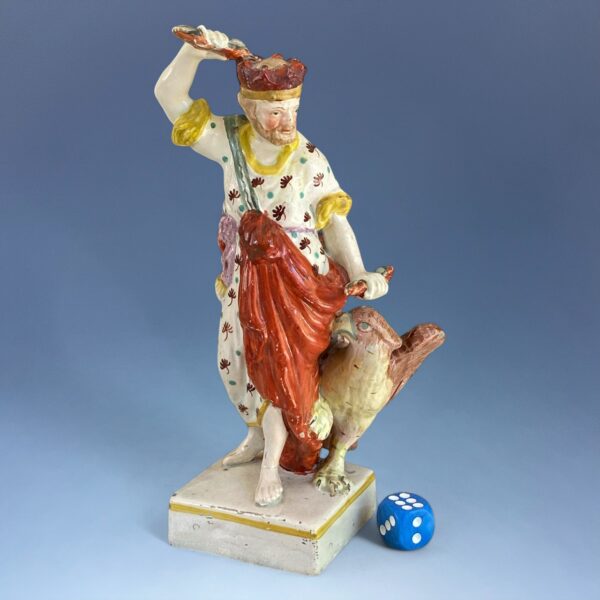 Staffordshire Pottery Figure of Jupiter. - Image 10