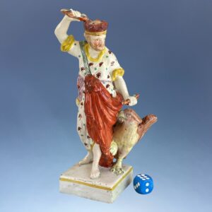 Staffordshire Pottery Figure of Jupiter.