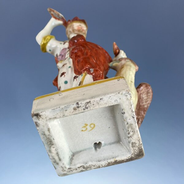 Staffordshire Pottery Figure of Jupiter. - Image 8