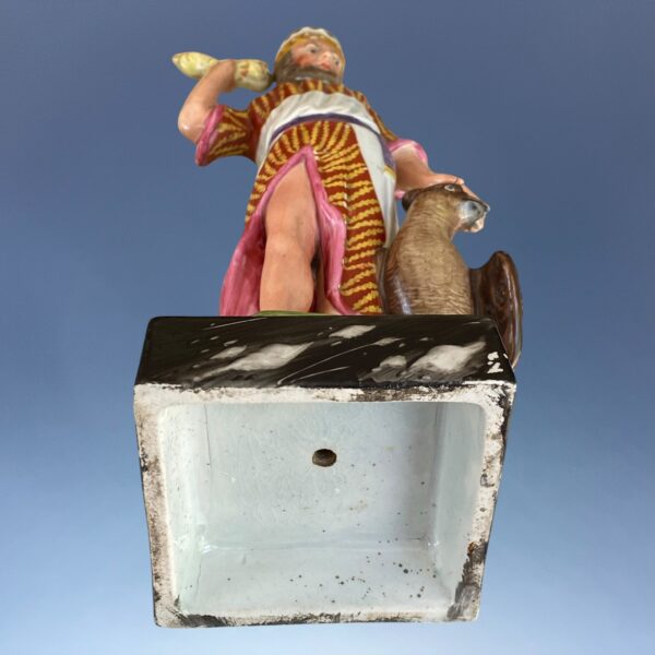 Good Quality Early Staffordshire Pottery Figure of Jupiter - Image 11