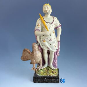 Early Staffordshire Pottery - Large Figure of Jupiter.