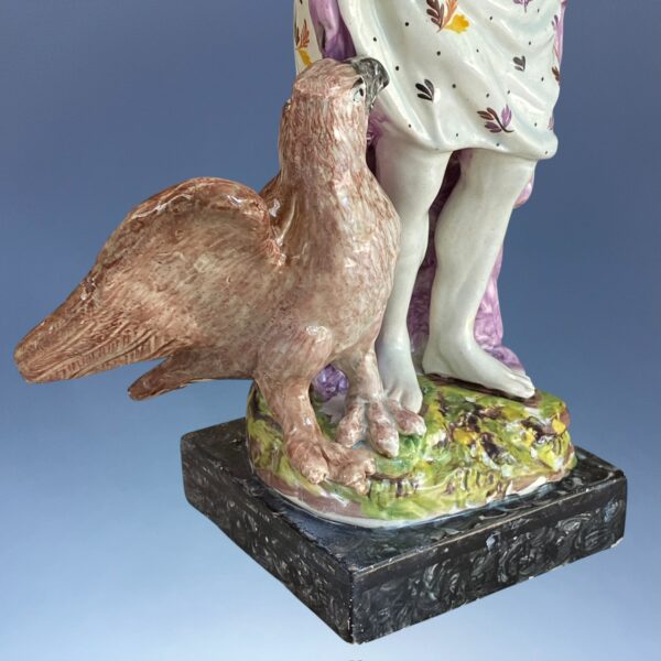 Early Staffordshire Pottery - Large Figure of Jupiter. - Image 2