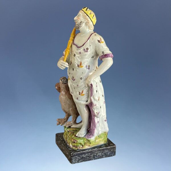 Early Staffordshire Pottery - Large Figure of Jupiter. - Image 6