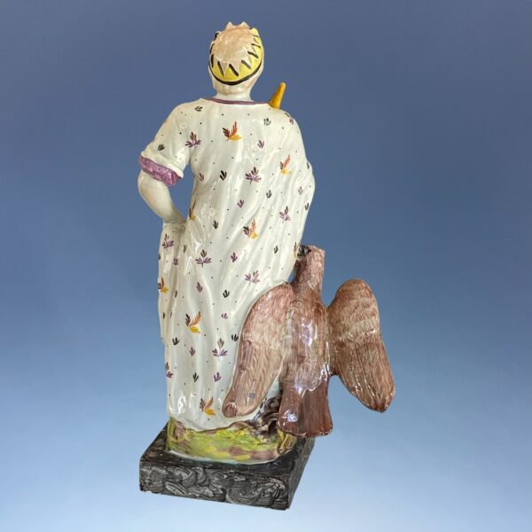 Early Staffordshire Pottery - Large Figure of Jupiter. - Image 9