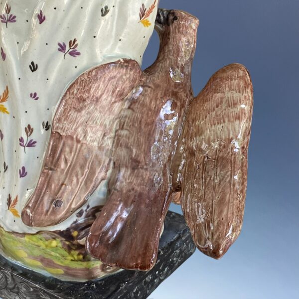 Early Staffordshire Pottery - Large Figure of Jupiter. - Image 7