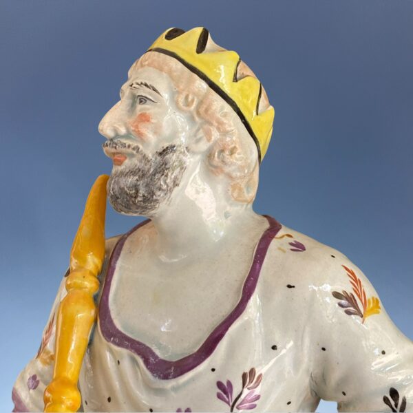 Early Staffordshire Pottery - Large Figure of Jupiter. - Image 13