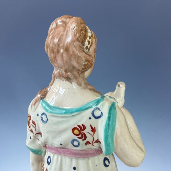 Early Staffordshire Pottery Large Figure of Venus - Image 6