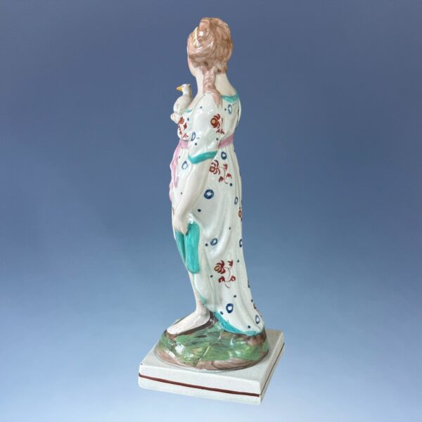 Early Staffordshire Pottery Large Figure of Venus - Image 7
