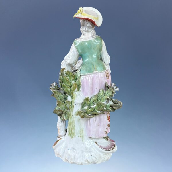 (Clearance) Derby Porcelain Figure - Shepherdess. - Image 13
