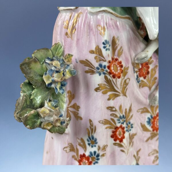(Clearance) Derby Porcelain Figure - Shepherdess. - Image 11