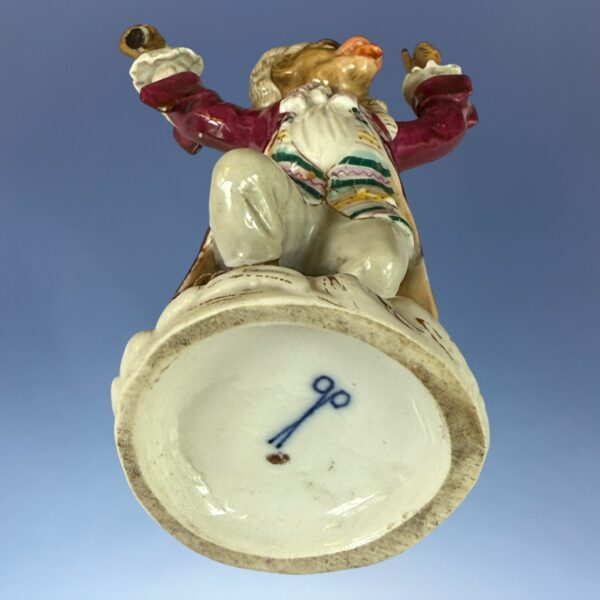 (Clearance) Meissen Style Monkey Band Figure ‘The Conductor’ - Image 7