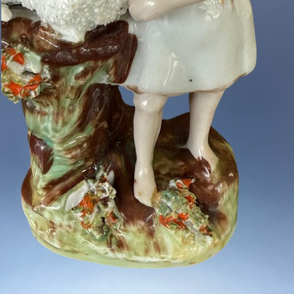Thomas Parr - Staffordshire figure of a Shepherd Boy. - Image 3