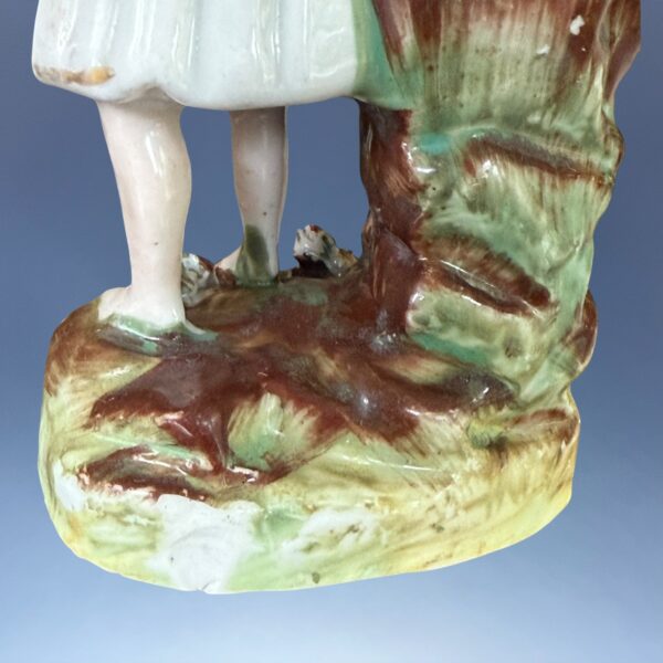 Thomas Parr - Staffordshire figure of a Shepherd Boy. - Image 6