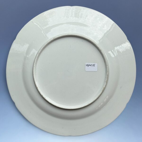Early Coalport Porcelain Plate (18475) Bowl of Fruit & Flowers. - Image 2