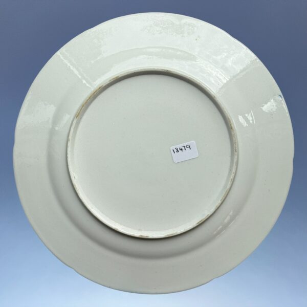 Early Coalport Porcelain Plate (18479) Fruit, Flowers & a Bird. - Image 2