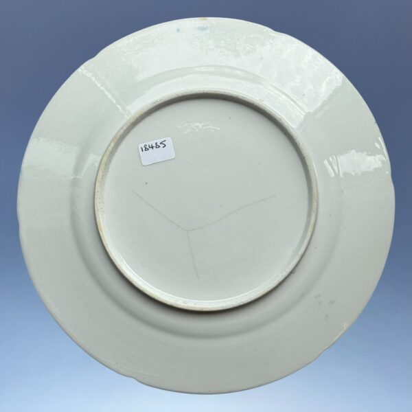 Early Coalport Porcelain Plate (18485) - Flowers & Fruit - Image 2