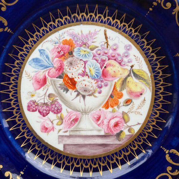 Early Coalport Porcelain Plate 18482 - Image 3
