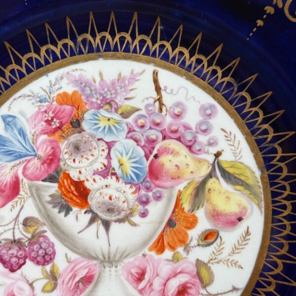 Early Coalport Porcelain Plate 18482 - Image 4