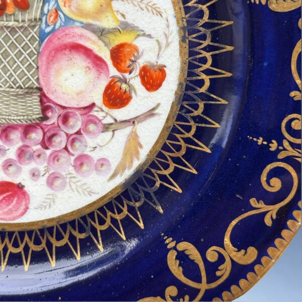 Early Coalport Porcelain Plate 18483 - Image 4