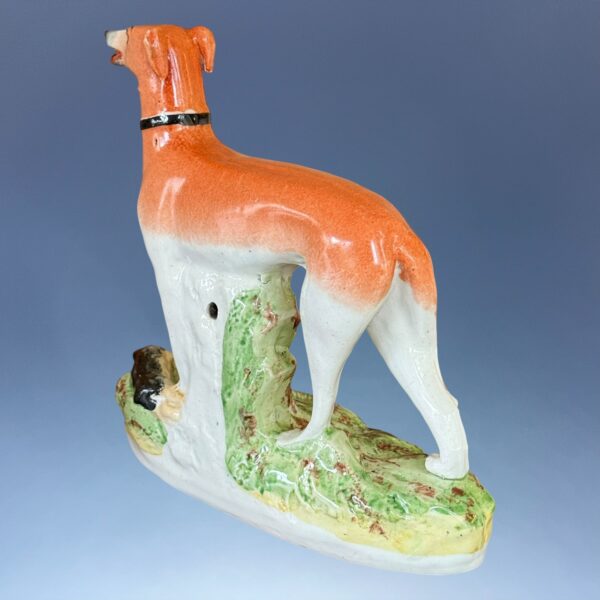 (Clearance) Staffordshire Greyhound with Hare. - Image 4