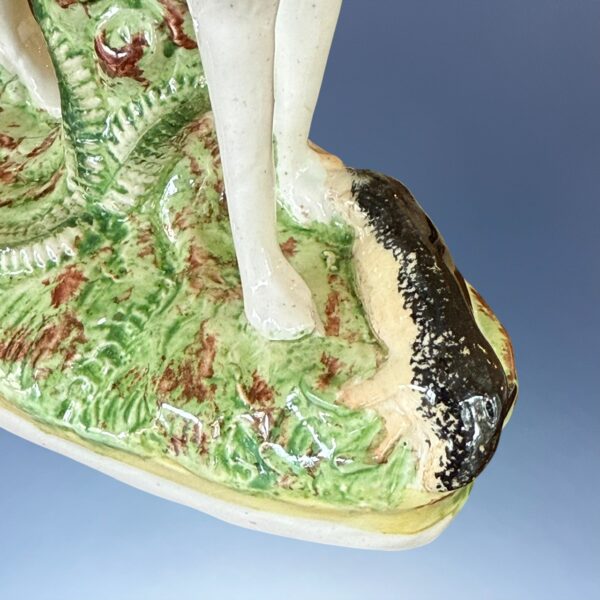 (Clearance) Staffordshire Greyhound with Hare. - Image 5