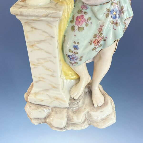 (Clearance) Pair of Miniature Figures Emblematic of Art. - Image 8