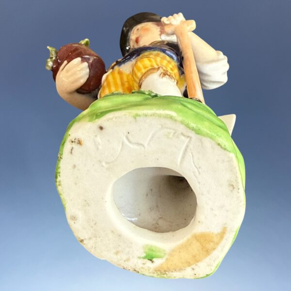 Bloor Derby Porcelain Small Figure of a Gardener - Image 8