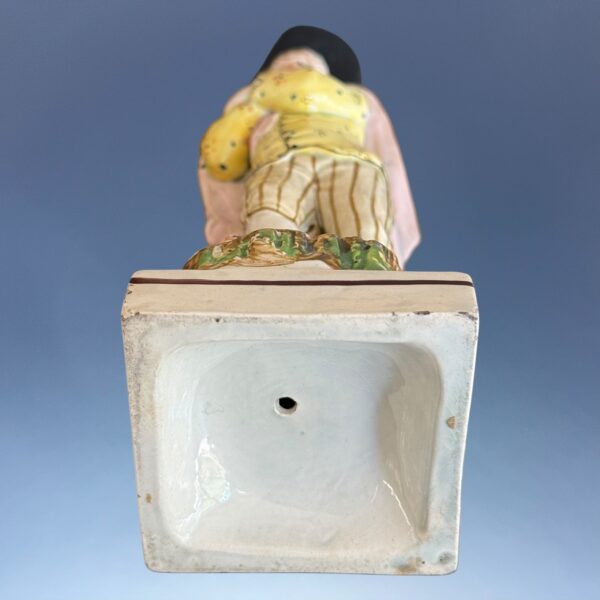 Staffordshire Pottery Figure of a Boy - Skating. - Image 9