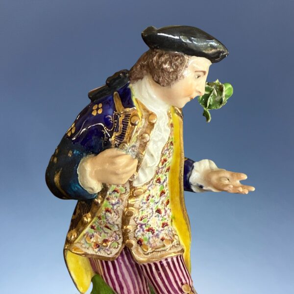Derby Porcelain figure of the Stocking Mender. (nt) - Image 11