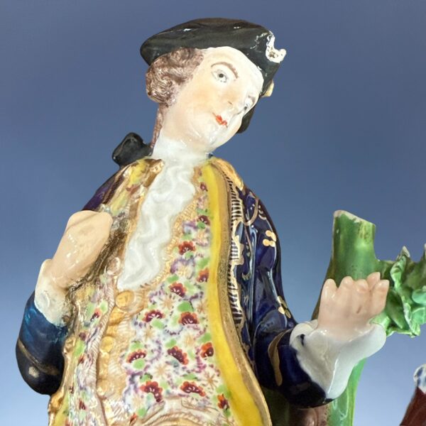 Derby Porcelain figure of the Stocking Mender. (nt) - Image 2