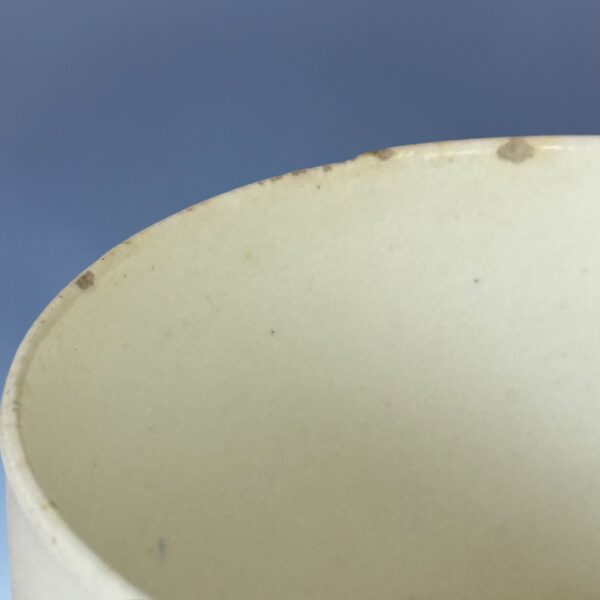 C18th BOW Coffee Cup - Prunus Relief Sprigs. - Image 7