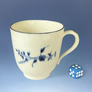 C18th French Soft Paste Porcelain Coffee Cup -Chantilly.