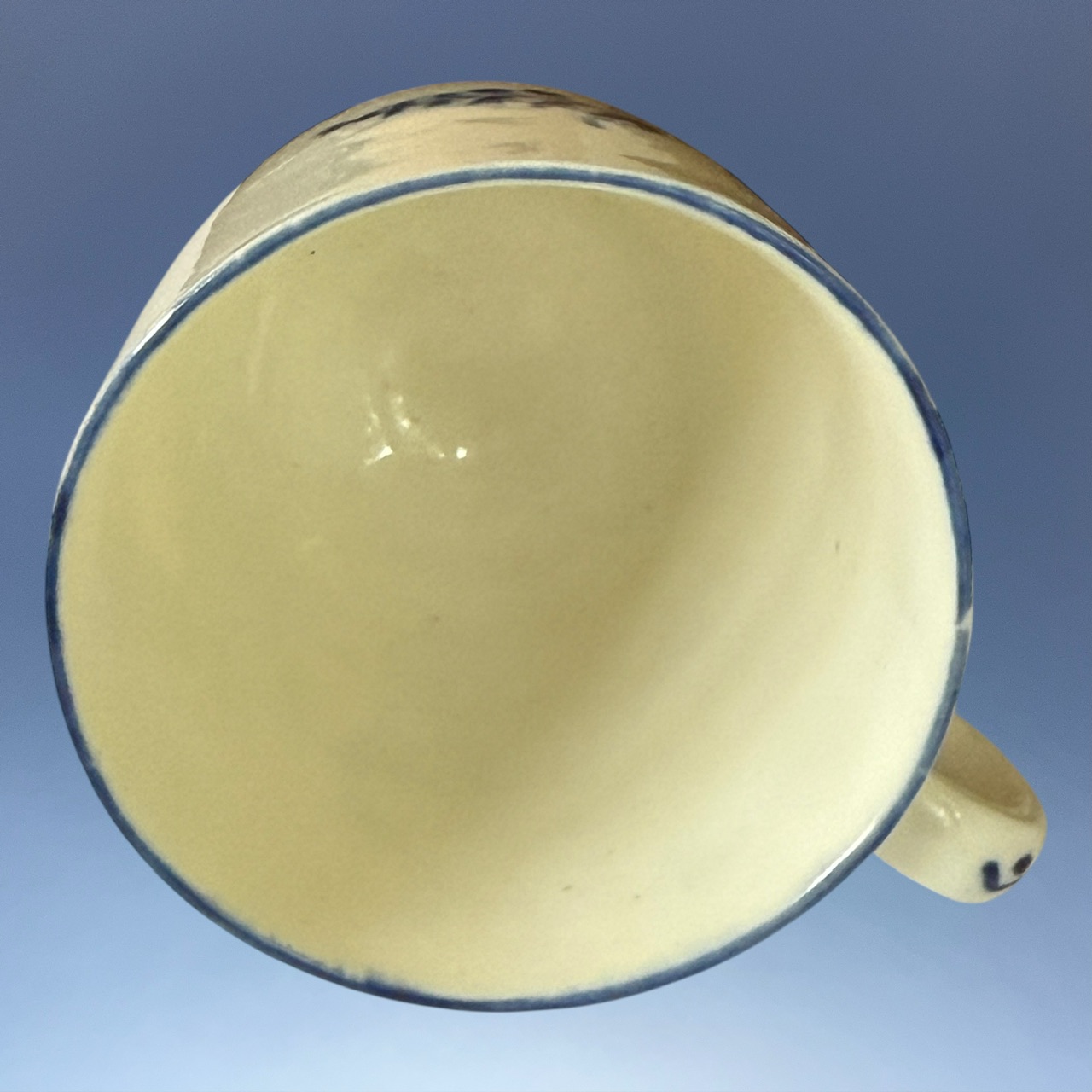 C18th French Soft Paste Porcelain Coffee Cup -Chantilly. - Image 2
