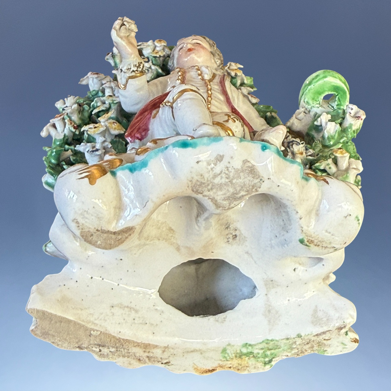(Clearance) C18th DERBY Figure of a Boy with a Dog - Image 12
