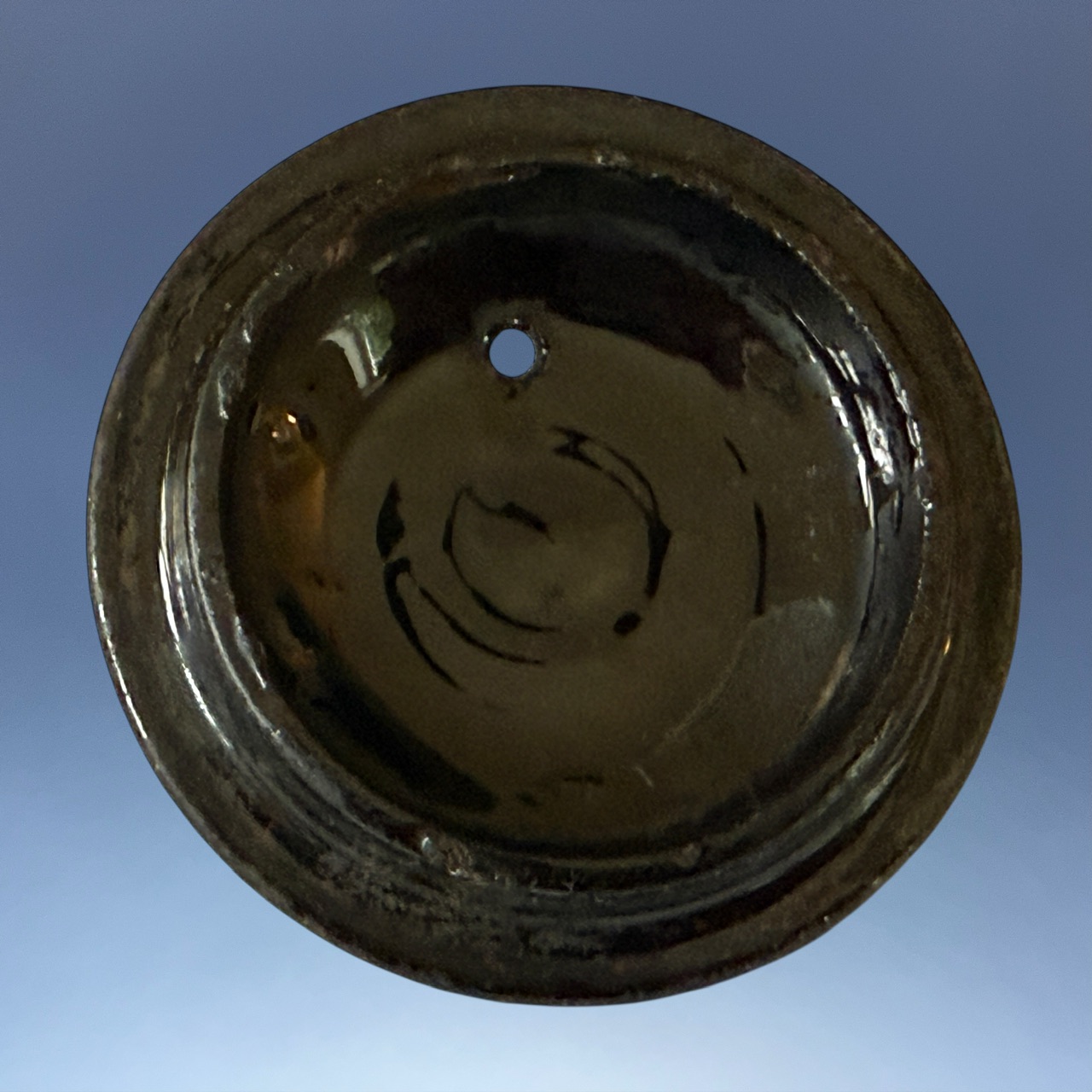 C18th Jackfield Pottery Teapot & Cover. - Image 7