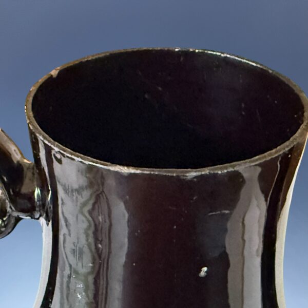 C18th Jackfield Pottery Small Coffee Pot (without lid) - Image 4